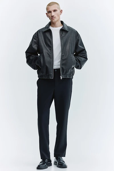 Slim-Fit Tailored Pants