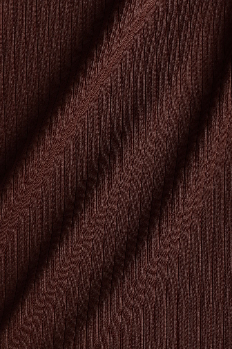 Pantalon côtelé avec cordon de serrage