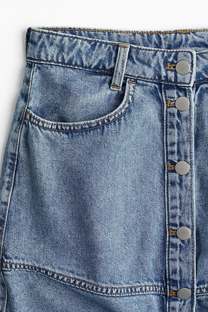 A-Line Denim Skirt