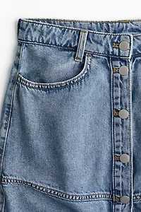 A-Line Denim Skirt