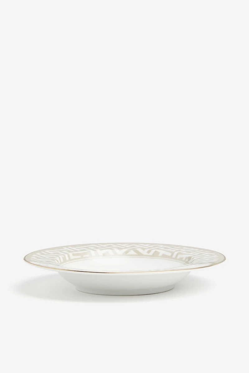 Assiette creuse en porcelaine