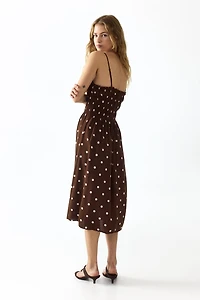 Smocked Strappy Dress
