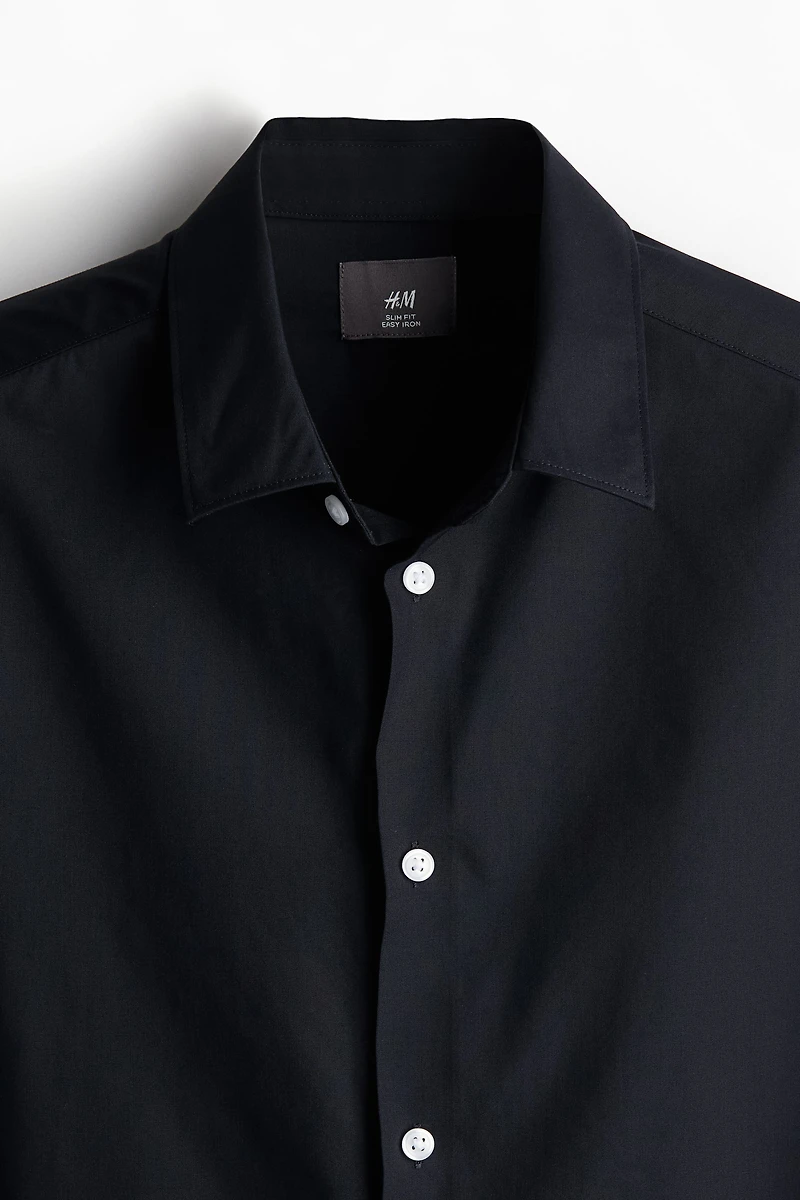 Slim Fit Easy-iron Shirt