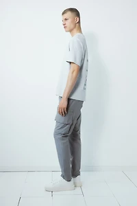 Regular-Fit Twill Cargo Pants