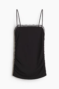 Lace-Trimmed Camisole Top