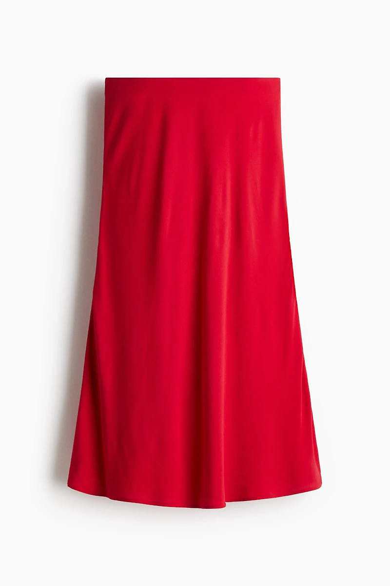 Flared Slip Skirt