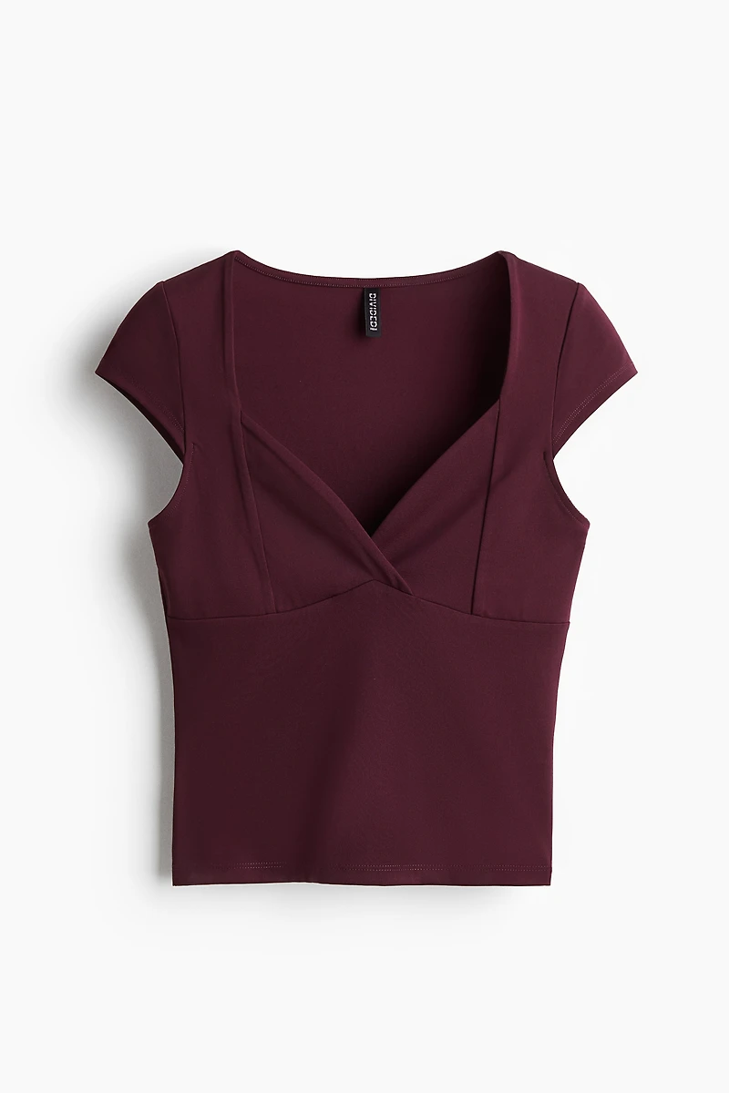 Cap-Sleeved Top