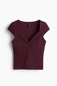 Cap-Sleeved Top