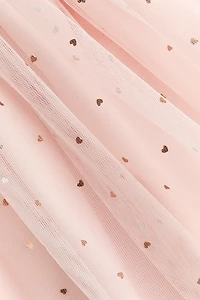 Dress with Tulle Skirt