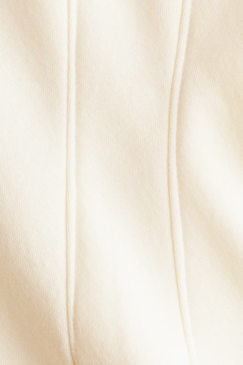 Tapered-Waist Sweatshirt