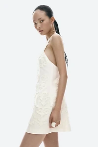 Appliquéd Strappy Dress