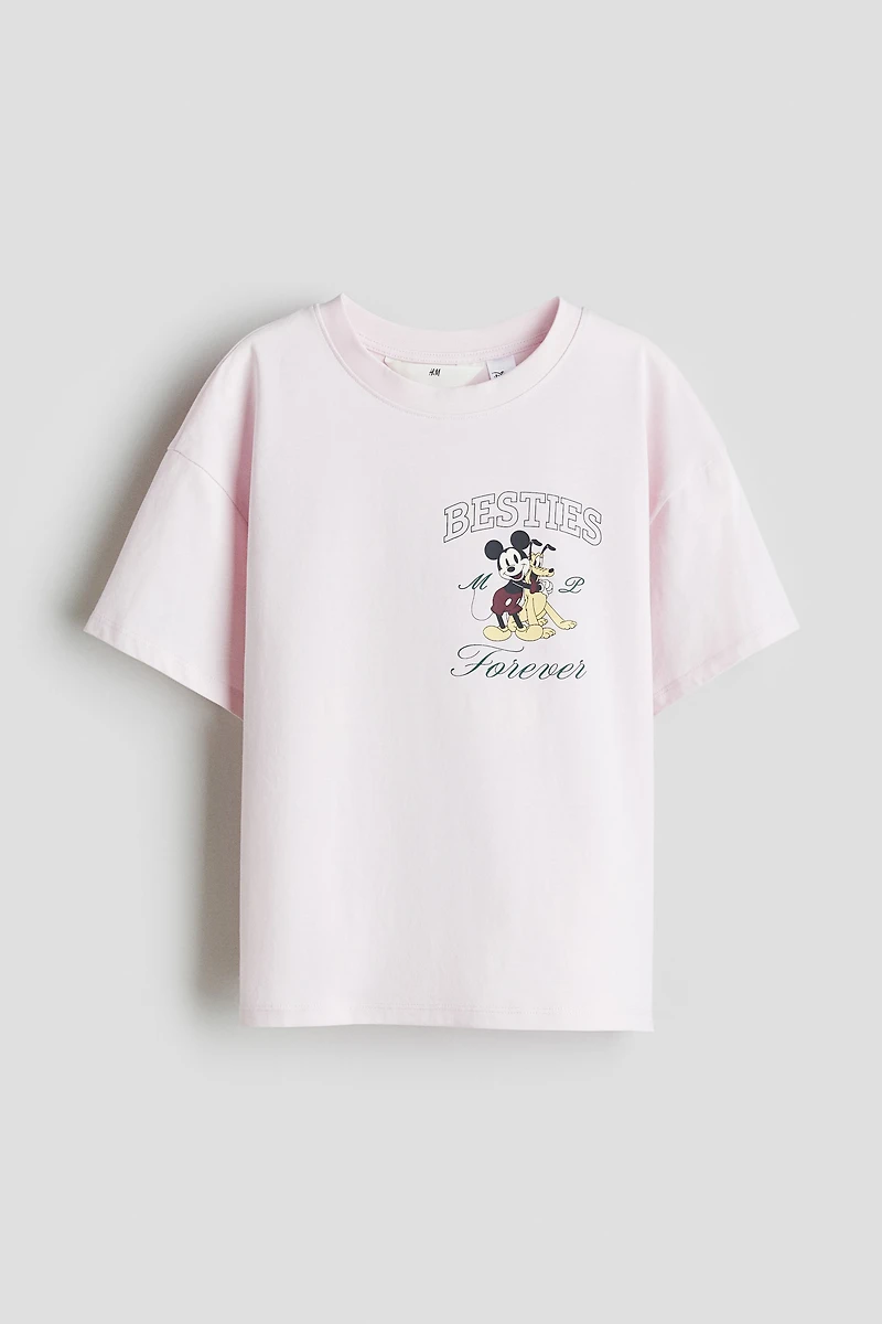 Printed Cotton T-Shirt