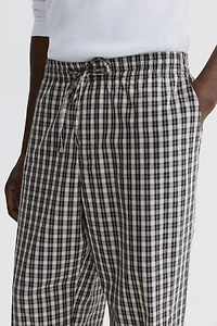 Relaxed-Fit Poplin Pants