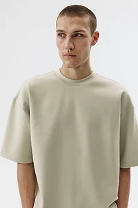 Oversized-Fit Scuba T-Shirt