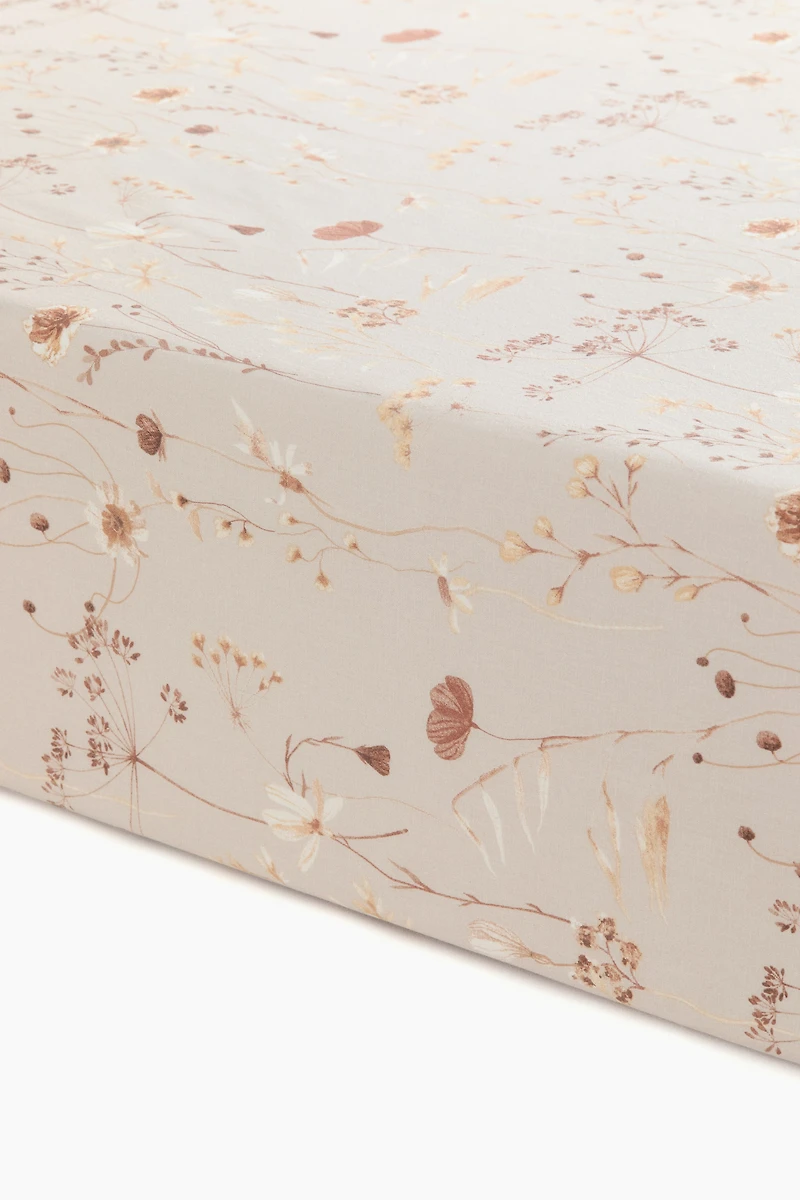 King/Queen Cotton Fitted Sheet