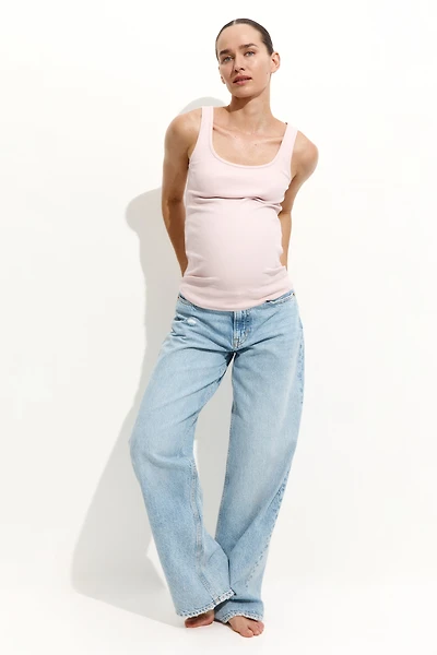 MAMA Ribbed Tank Top