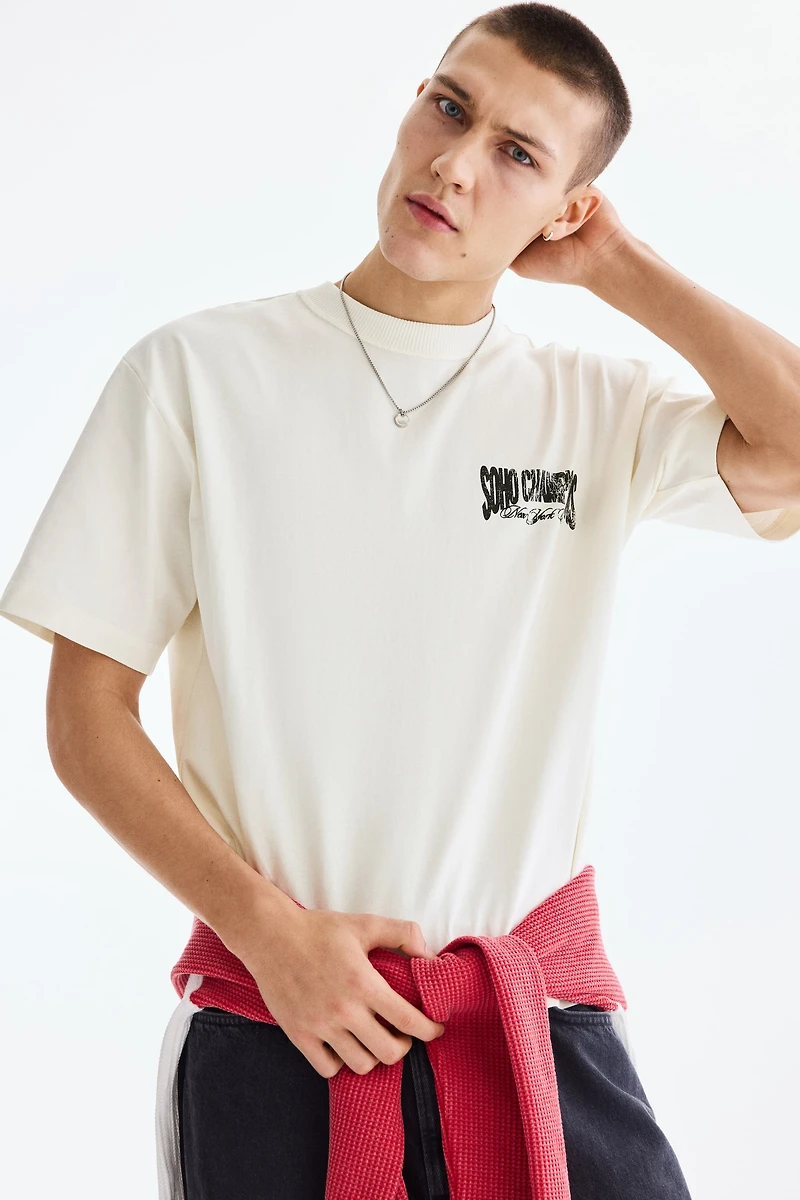 Loose-Fit Printed T-Shirt