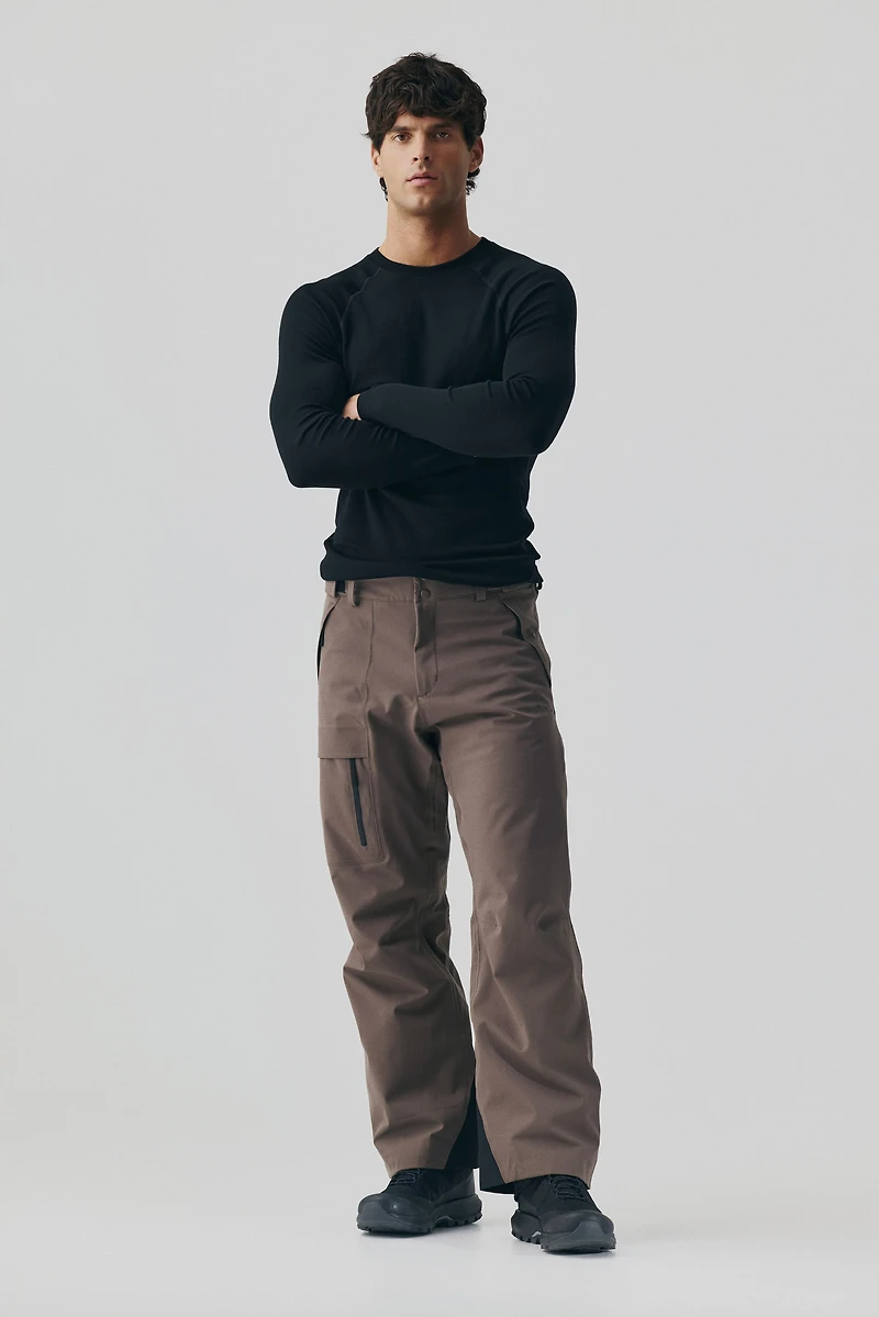 Wool Base-Layer Ski Shirt