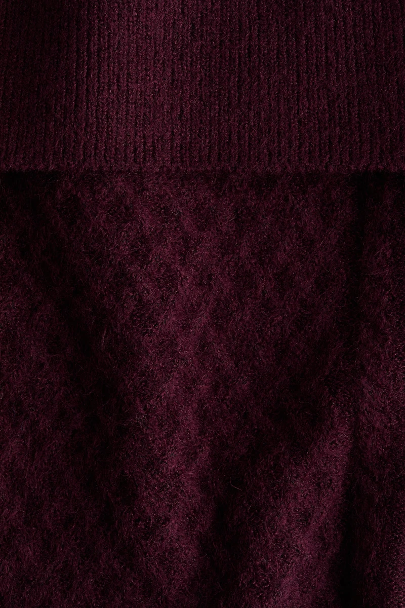 Off-the-Shoulder Sweater