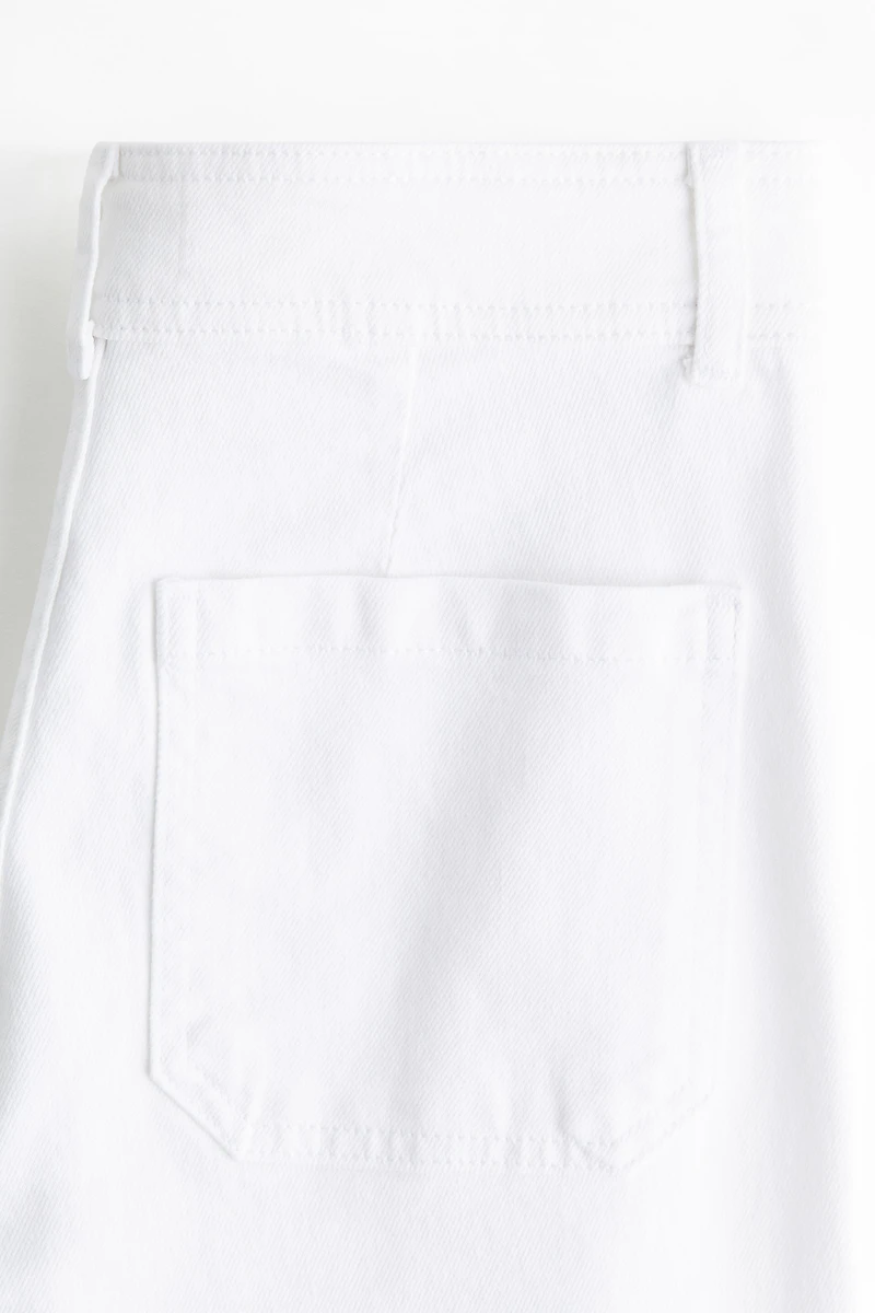 Jean évasé taille haute