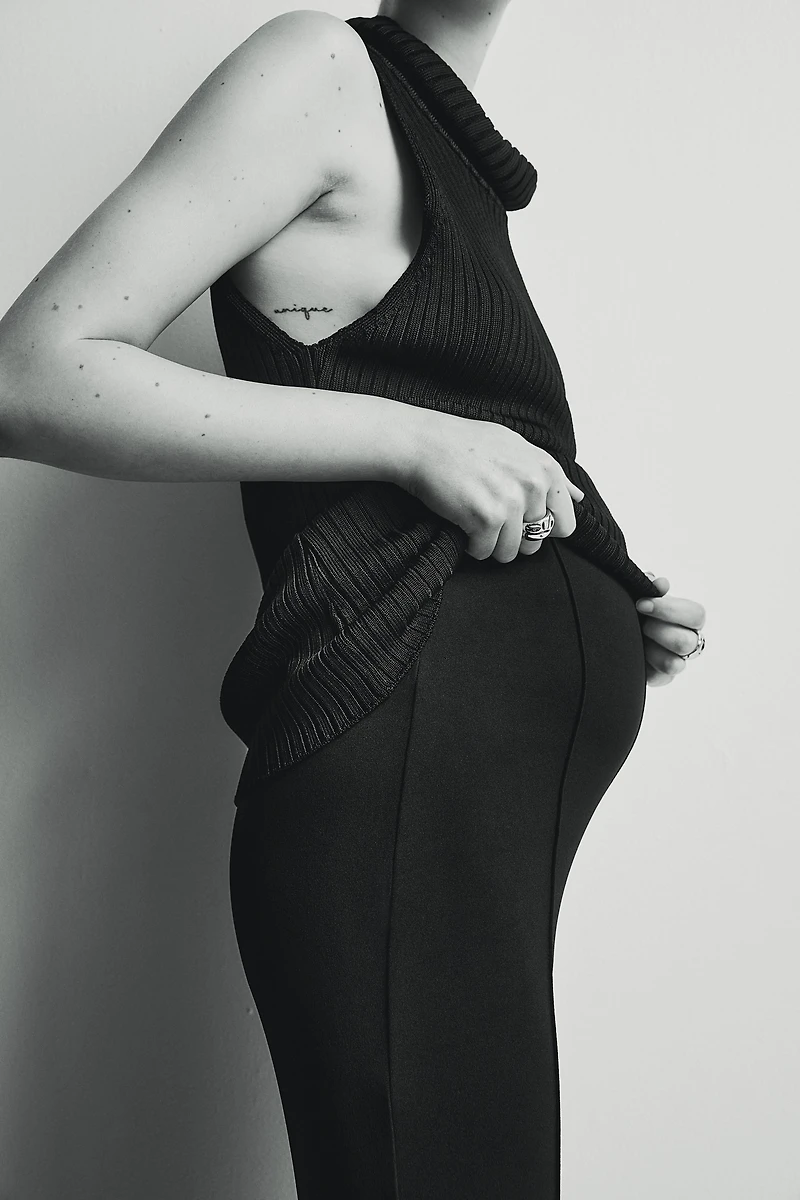 MAMA Pantalon avec plis