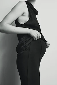 MAMA Pantalon avec plis