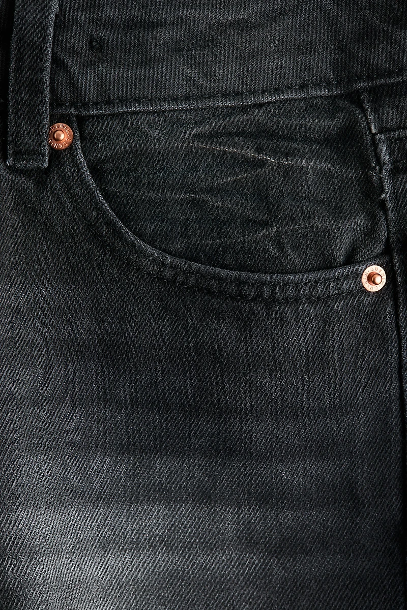 Relaxed-Fit Denim Shorts