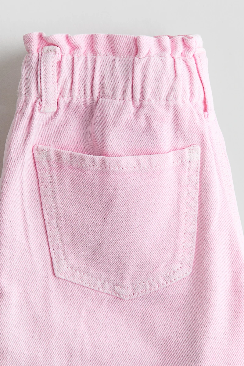 Relaxed Paper Bag Jeans