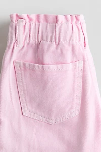 Relaxed Paper Bag Jeans