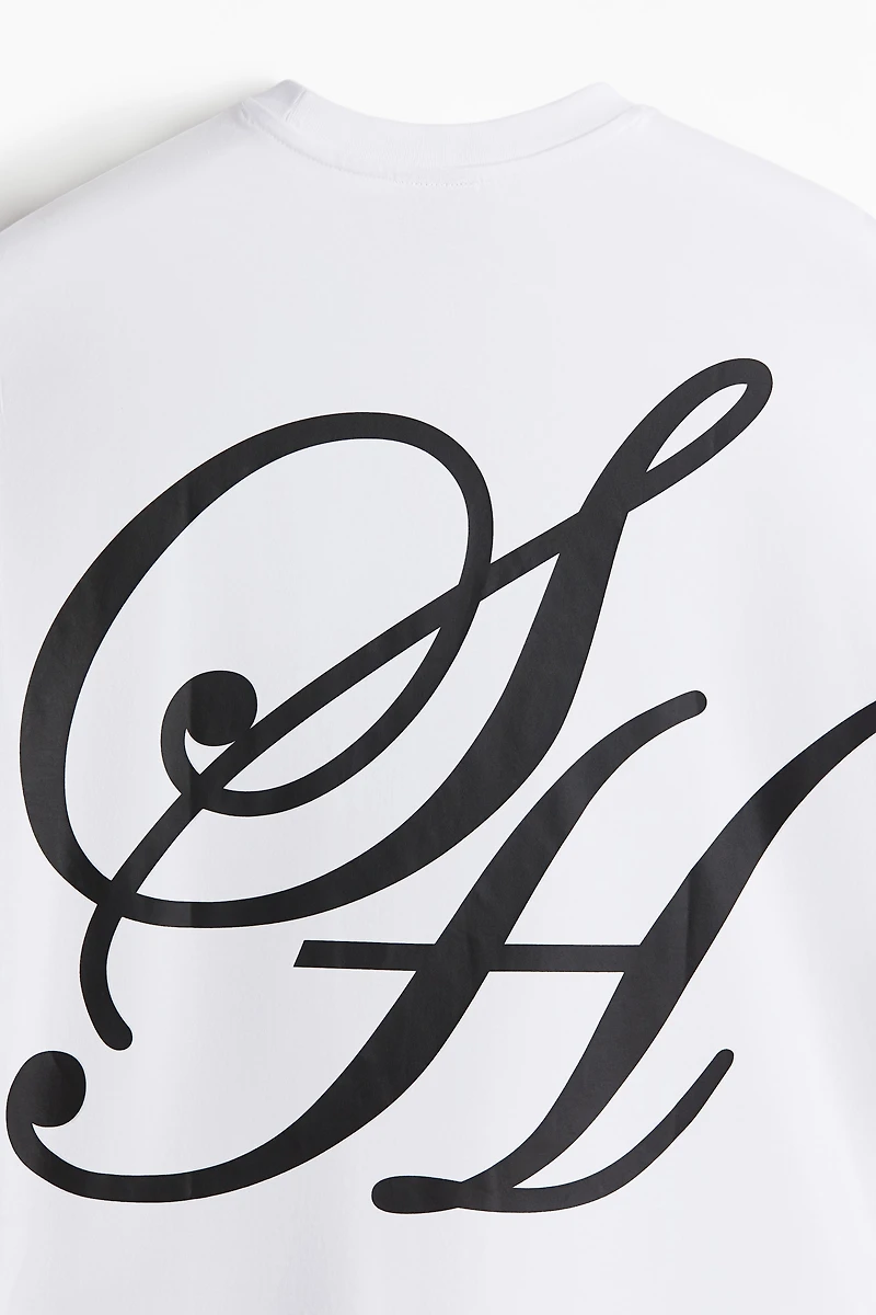 T-shirt imprimé Coupe Flottante