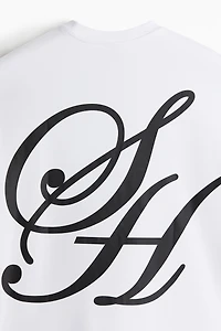 T-shirt imprimé Coupe Flottante