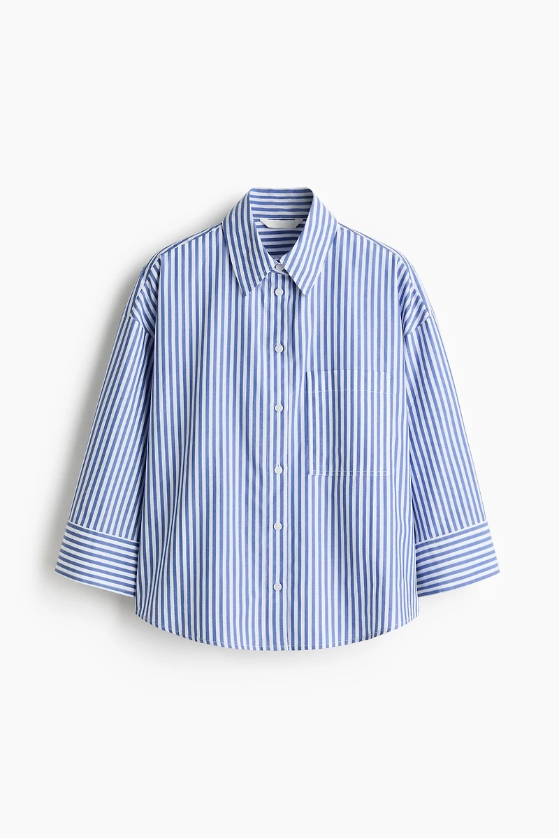 Short Poplin Shirt
