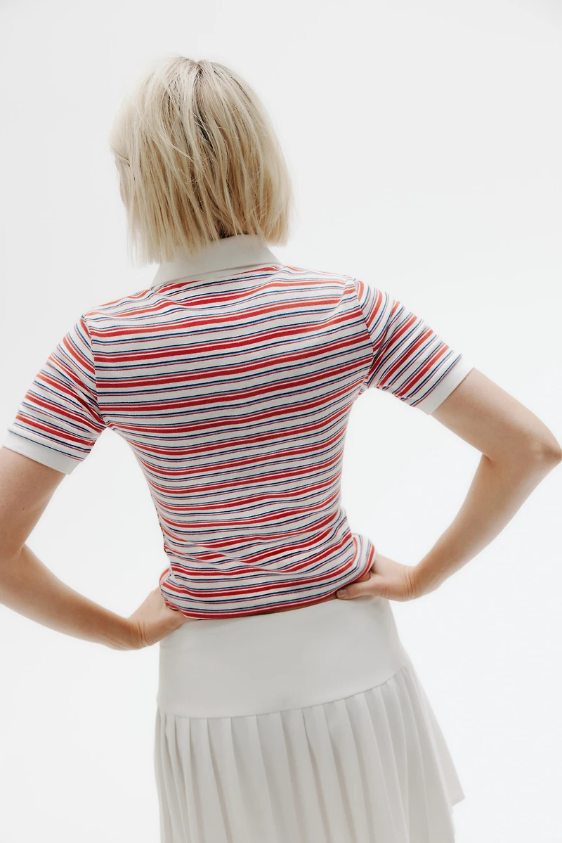 Cotton polo shirt