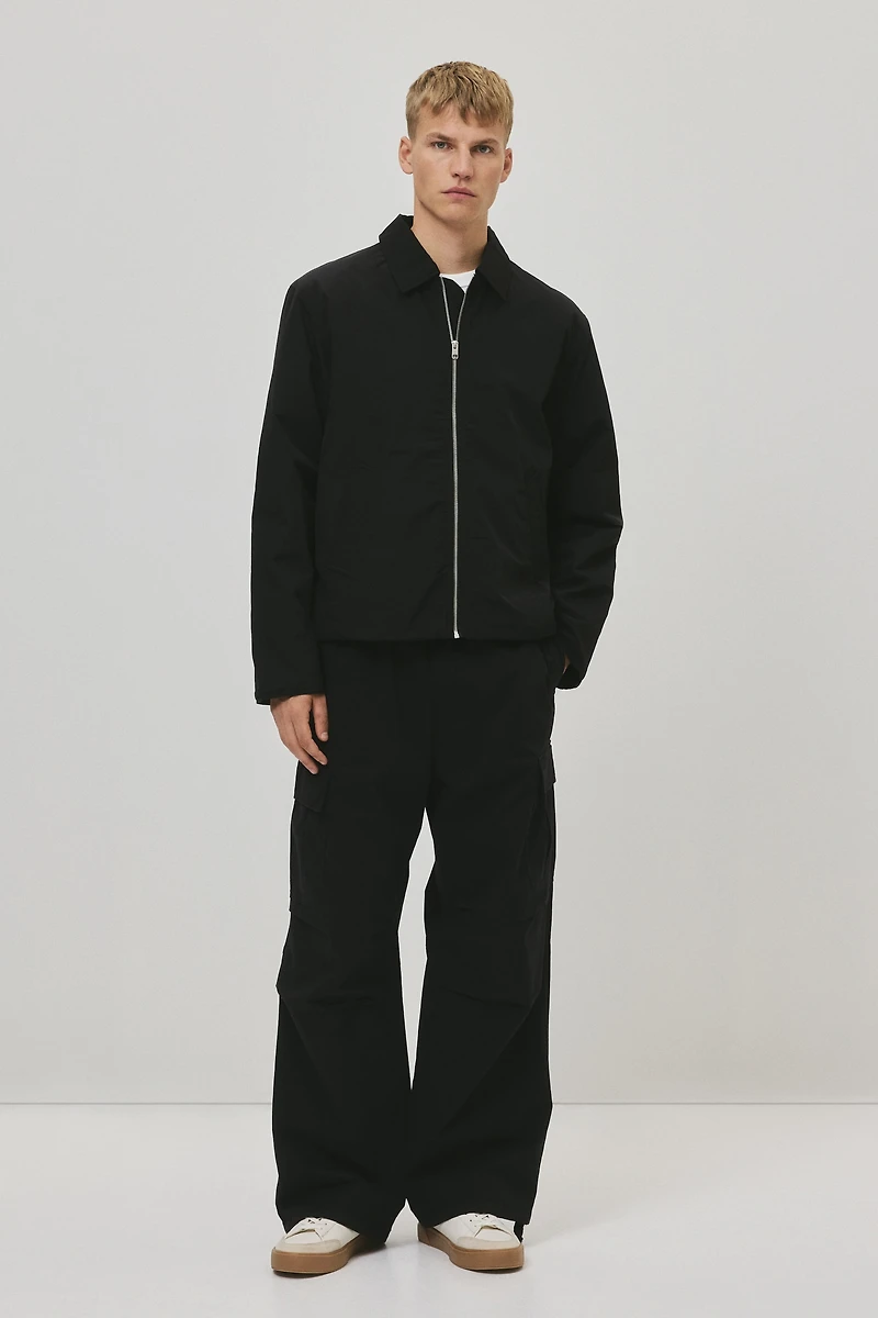 Regular-Fit Nylon Jacket