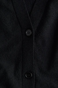 Bouclé-Knit Cardigan