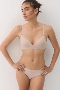2-pack Padded Soft-cup Cotton Bras