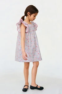 Cotton poplin dress