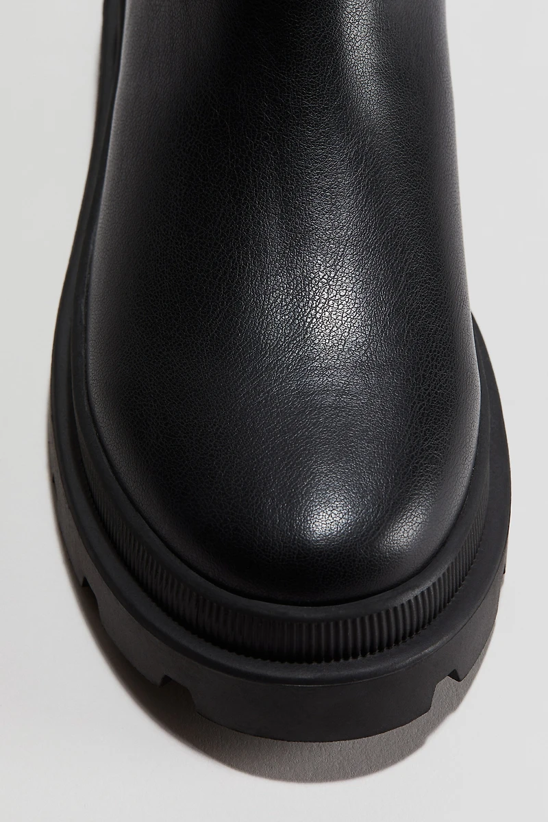 Bottines Chelsea à semelle épaisse