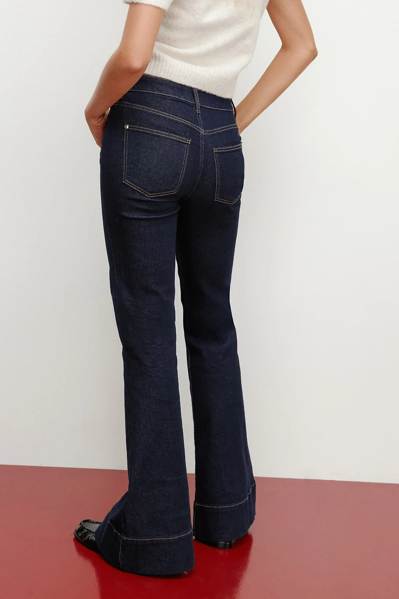 Flared High Jeans