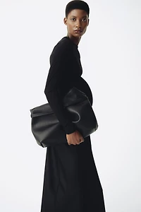 MAMA Ribbed jersey top