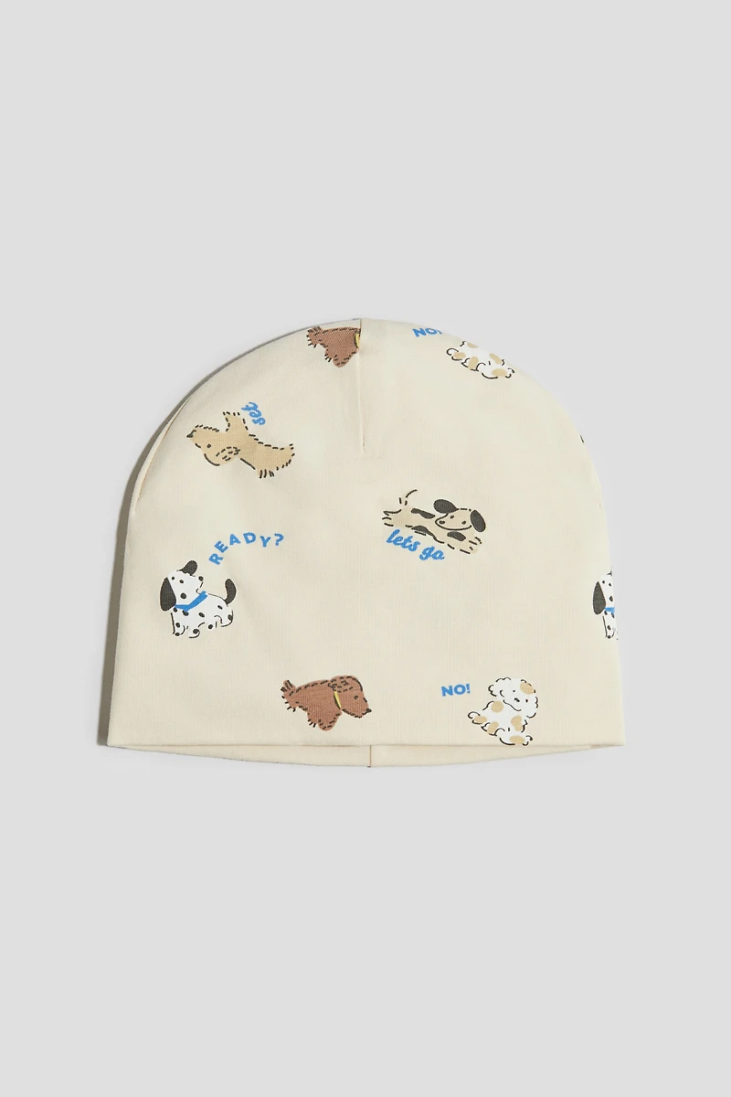 Bonnet en jersey de coton