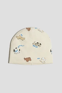 Bonnet en jersey de coton