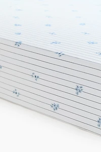 Twin Patterned Fitted Sheet