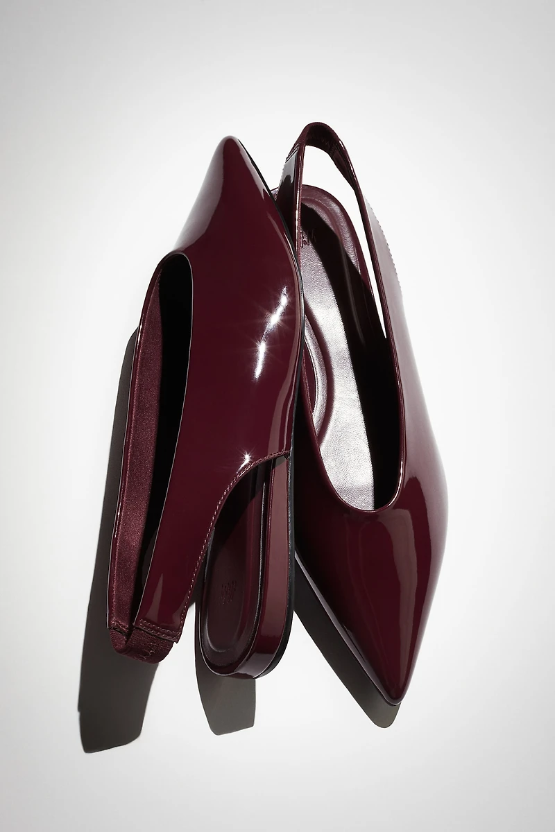 Pointed Slingbacks