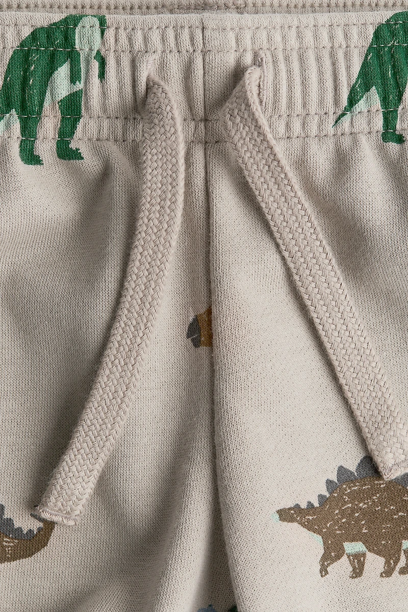 Short en molleton de coton
