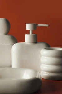 Stoneware Soap Dispenser