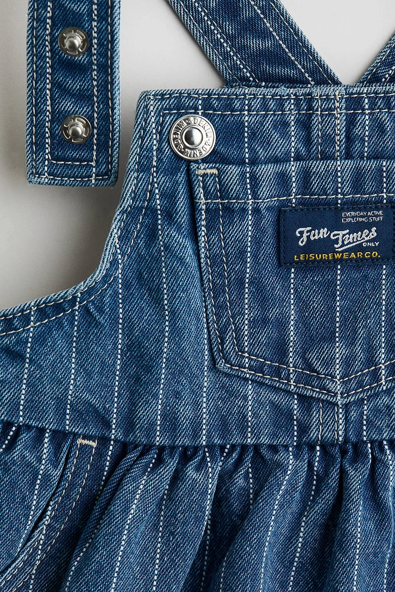 Denim Overall Dress