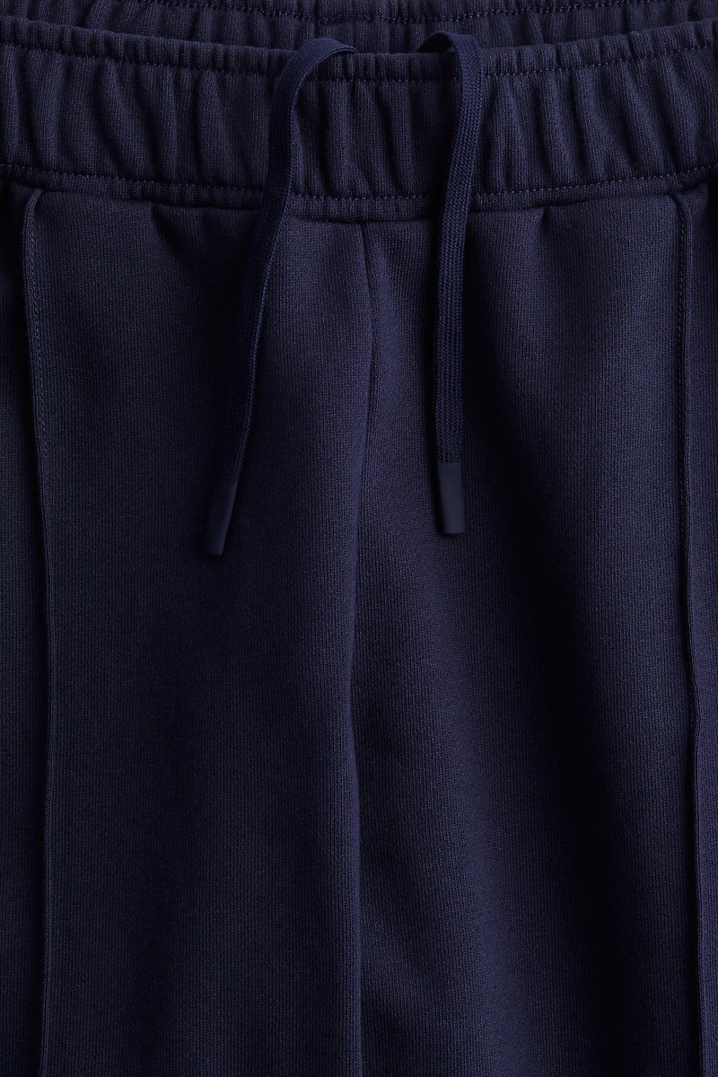 Wide-Leg Sports Sweatpants