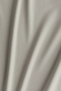 Haut en microfibre avec col cheminée