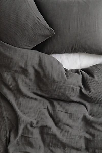 Muslin King/Queen Duvet Cover Set